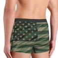 thumbnail image 4 of KLL Jungle Green Camo USA Flag Men's Cotton Boxer Briefs Underwear-XX-Large, 4 of 7