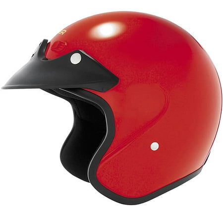 Cyber Face Helmet - Cyber U-6 Open Face Helmet Red