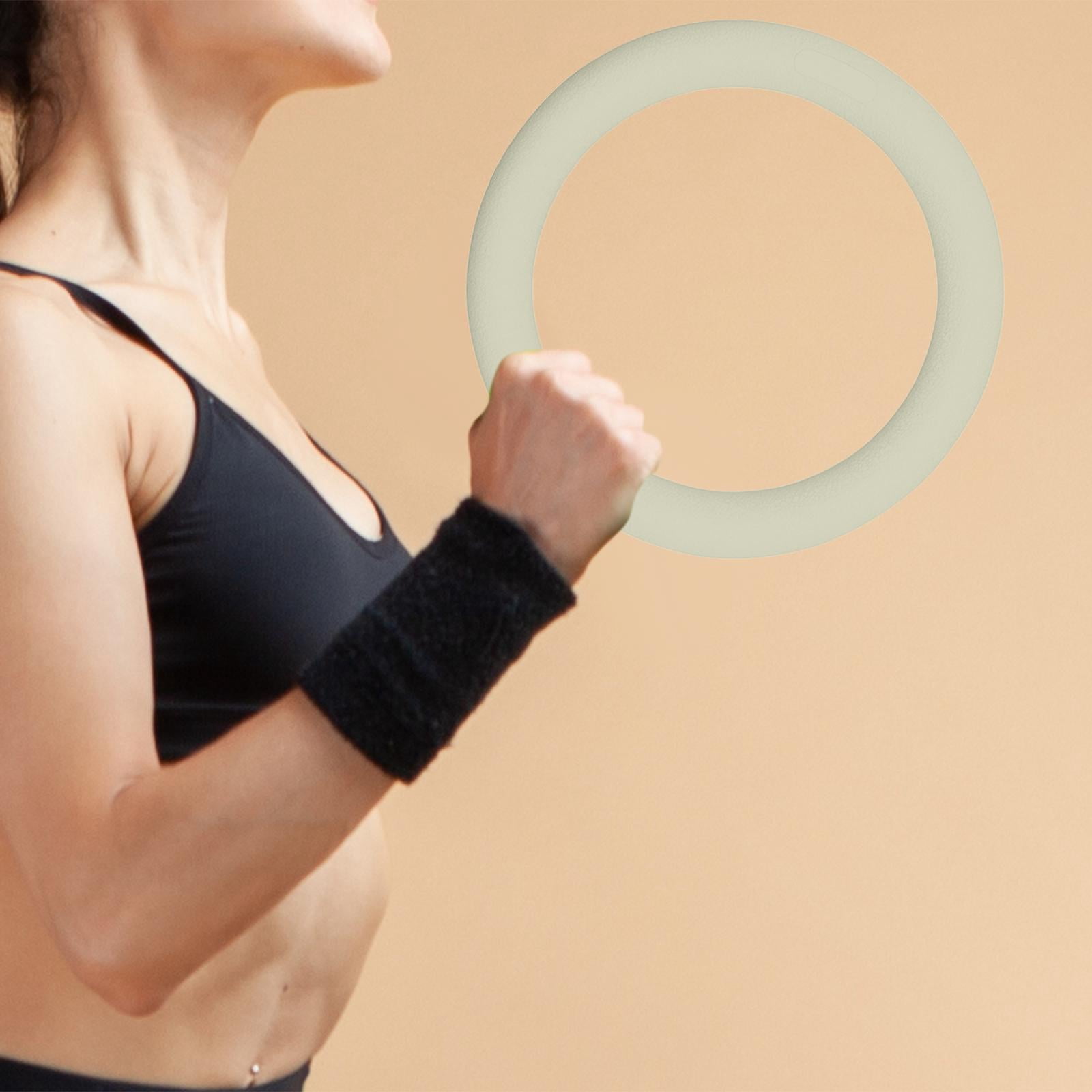 10lb Kettlebell Weight Ring Strength Training Nonslip Grip Ergonomic Design for Home Gym Pilates and Yoga
