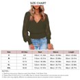 thumbnail image 1 of Découpe Patchwork Chandail, Pull Coupe Dentelle Profond V Cou Long Pull Dentelle Coupe Pull Expérience Inégalée, 1 of 4