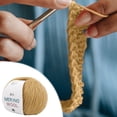 thumbnail image 3 of TopLLC Wool Hand-woven Medium Coarse Scarf Hat Overcoat Wool Merinoss Wool Wool Cashmeres Yarn wools group, 3 of 6