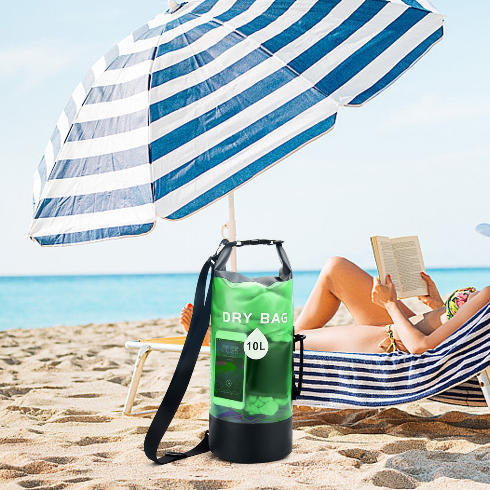 Pvc Sac A Dos De Plage Paquet Transparent Sans Eau Sac D'École En