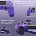 thumbnail image 4 of Game Controller for P4, Wireless Controller Compatible with P4/SLIM/PRO & PC with Dual Vibration & 6-Axis Gyro Sensor, 4 of 6