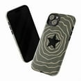 thumbnail image 3 of Abstract Star iPhone Case, Minimal Wavy Line Art Protective Phone Cover for iPhone 16 15 14 13 12 11 Pro Max Mini Plus, 3 of 6