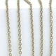 thumbnail image 4 of HOMBRES FRESCOS LATÓN METAL SÓLIDO CADENA ENLACE COLLAR DIY JOYERÍa 61 Cm, 4 of 5