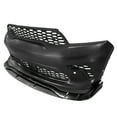 thumbnail image 4 of Ikon Motorsports Front Bumper Cover with Lip Fits 2021-2026 Dodge Durango, 2021+ Hellcat Style Unpainted PP Conversion w/ Upper Lower Grille, Fog Light Bezel and Lower Fascia, 4 of 9