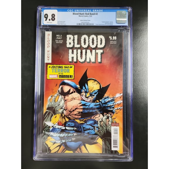 Blood Hunt: Red Band #2 - CGC 9.8 Comic Book