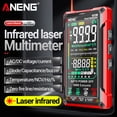 thumbnail image 2 of ANENG Digital Multimeter Tester Smart Touch Auto-Ranging 9999 Counts Rechargeable Anti-burning Ohm Amp VoltMeter With, 2 of 8