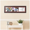 thumbnail image 2 of ArtToFrames Collage Photo Picture Frame with 3 - 8x12 Openings, Framed in Black with Cognac and Black Mats (CDM-3926-67), 2 of 8