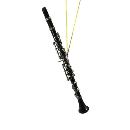 Black Music Clarinet Musical Instrument Ornament