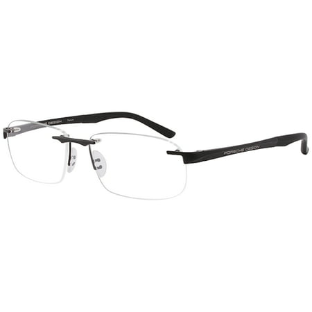 Porsche Design Eyeglasses P'8214 P8214 B Matte Black/Titanium Optical Frame 56mm