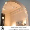 thumbnail image 4 of Guirnalda de Luz Led Globo, Lámparas Marroquíes con Enchufe, 20 Bolas de Metal Doradas con Patrón, para Boda, Vacaciones, Navidad, Interior, Exterior, Multifunción con Temporizador, 3, 4 of 5