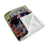 Customizable 60x80 Plush Fleece Photo Blanket
