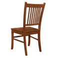 thumbnail image 2 of Marbrisa Slat Back Side Chairs Sienna Brown (Set of 2), 2 of 2