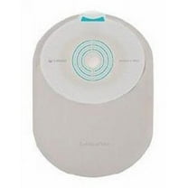 SenSura Mio Filtered Ostomy Pouch, One-Piece System, 8.25 Inch Length, Maxi, 1-3/16 Inch Stoma, Closed End, Flat, Pre-Cut, Opaque, 30 Count