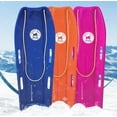 thumbnail image 3 of Back Bay Play 47 in Snow Sled Racer - High Density Plastic Sled 2 Person Toboggan with Pull Rope & 4 Handles Snow Sleds For Kids And Adult, 3 of 9