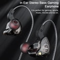 thumbnail image 4 of Lifetechs X2 3.5mm Universal Dual Moving Coil Quad-Core In-Ear HiFi Bass Wired Earphone, 4 of 8