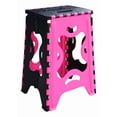 thumbnail image 1 of Banco Plegable Grande Portatil Plastico Soporta 120kg 1pz Acabado De La Estructura Mate Color Rosa Mexicano, 1 of 4