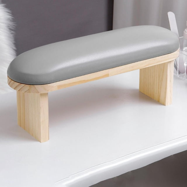 Cojín de Almohada para Reposabrazos de Uñas , Herramientas de Maquillaje, gris alto shamjiam Almohada de manos de arte de uñas