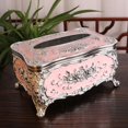 thumbnail image 3 of Abbracc Acrylic Tissue Box Cover Rustic n Tissue Holder for Bars Bedrooms Restaurants pink, 3 of 7