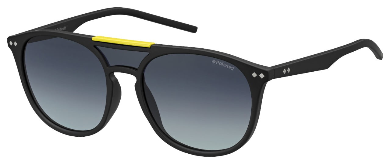 M9 gray polarized lens Sunglasses Polaroid Core Pld 6031 //S 0003 Matte Black