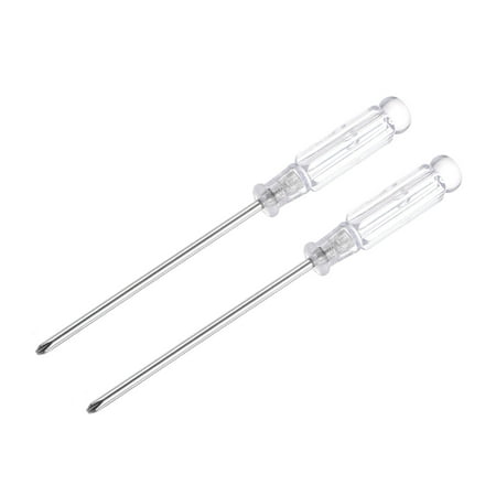 

Mini Phillips Screwdriver 3.0mm Cross Head 115mm Length for Small Appliances Repair 2 Pack