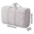 thumbnail image 2 of JVBTVB Heavy Duty Storage Bags for Moving, Reinforced Non Woven Extra Large Storage Bags with Double Zipper and Reinforced Handles for Travel, Blanket, Comforter, Clothes Organization, 2 of 6