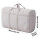 thumbnail image 2 of Bolsa de almacenamiento reforzada de tela no tejida para mudanzas | Almacenamiento de ropa para viajes y hogar | Bolsa para mantas con doble cremallera y asa reforzada, 2 of 2