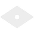 thumbnail image 4 of 38"W x 25 3/8"H x 5"ID x 13 1/4"C x 1"P Diamond Architectural Grade PVC Contemporary Ceiling Medallion, 4 of 11
