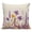 DarkVoilet Linen, variant on Waterproof Outdoor Throw Pillows with Inserts 18"x18", Navy Blue Christmas Tree Soft Decorative Pillowcases for Couch Bedroom, Xmas Snowflake Pillow Covers for Sofa Living Room