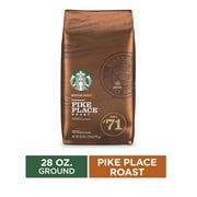 Starbucks 100% Arabica Pike Place Medium Roast Ground Coffee, 28 Oz, Bag