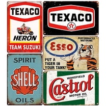 Vintage Metal Tin Signs Retro Garage Signs For Men Wall Decorations Old ...