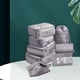 thumbnail image 4 of Organizador de viajes perfecl 8 piezas bolsa de ropa interior y cosméticos gris, 4 of 8