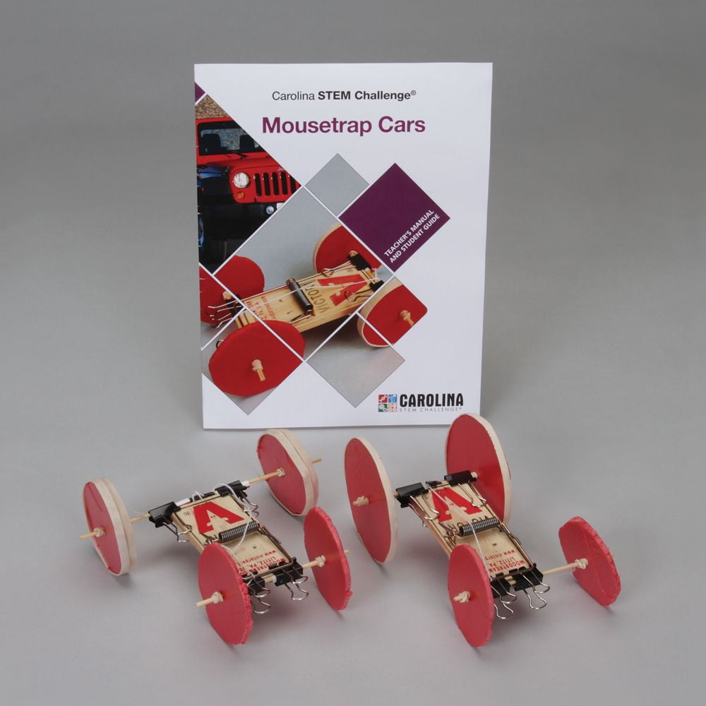 Carolina Stem Challenge®: Mousetrap Cars Kit, Matrials For 10 Design Teams  - Walmart.com