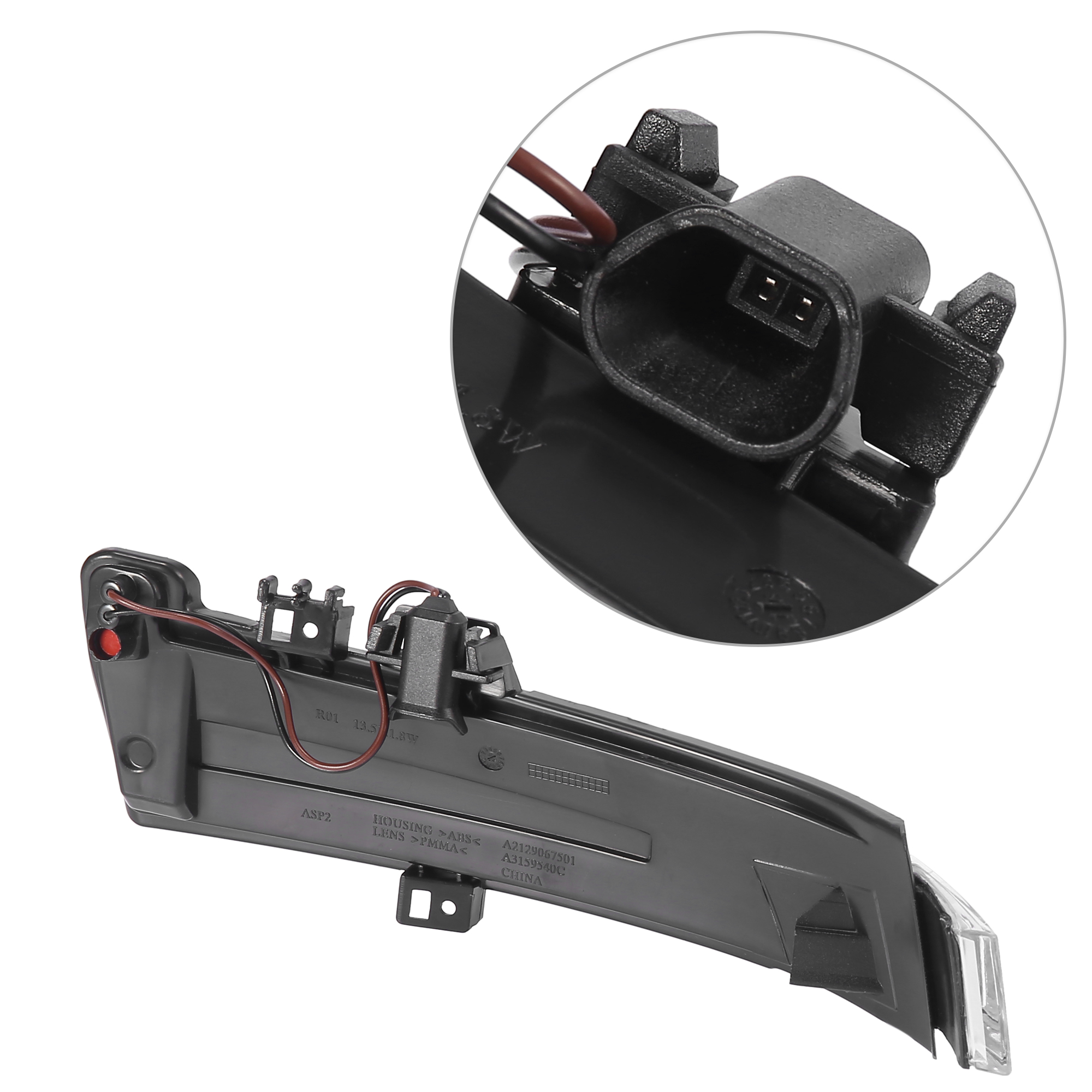 Right Side Door Mirror Turn Signal Indicator Light for Mercedes  