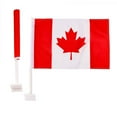 thumbnail image 3 of 2 Pack Canada Car Flags – 11.3" x 19.5", 3 of 7