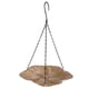 thumbnail image 2 of Comedero para pájaros colgante perfecl decoración de jardín Baño de aves Metal resistente Dorado, 2 of 8