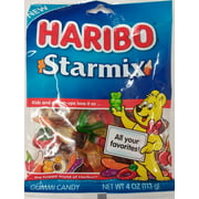 Haribo Starmix Gummy Candy Bag, 4 Oz