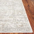 thumbnail image 3 of SAFAVIEH Mason Raeyln Medallion Polyester Area Rug, Gray/Beige, 4' x 6', 3 of 7