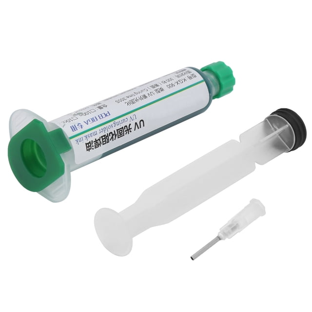 Peinture Résistante au Soudure, Encre de Durcissement UV Peinture Électronique pour Réparation de Cellulaire et Circuit Imprimé
