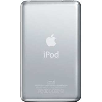 Apple iPod Classic 7th Generation, Silver, 160GB Storage, Up to 36