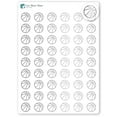 thumbnail image 2 of Foiled Basketball Planner Stickers/ Health  Wellness / Sports / Habit Tracking / Bullet Journaling / Bujo / Essential Productivity Stickers, 2 of 10