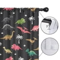 thumbnail image 4 of Blackout Kids Curtains,Dinosaur and Palm Tree Pattern Childrens Insulated Curtains Set Of 2,Bedroom Essentials,Toddler Room Decor 52"x84", 4 of 5