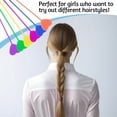 thumbnail image 3 of Tutuviw 20Pcs Quick Beader for Loading,Quick Hair Beader Tool,Plastic Ponytail Maker,Elastic Hair Braiding Set,Automatic Threader Braid Loop for Women Plait Styling Accessories Supplies (Multicolore), 3 of 8