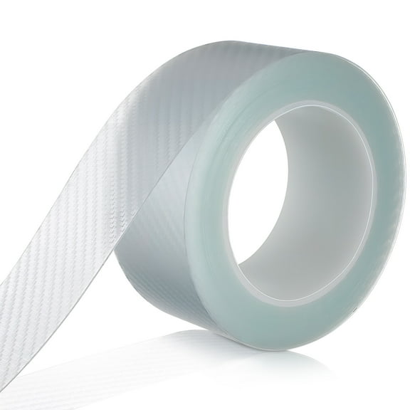 FOMIYES Door Sill Protector Transparent 1 Roll 39.4x2x0.4in