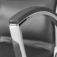 thumbnail image 5 of Echo L Shaped Bow Front Desk with Chair in White & Gray - Engineered Wood, 5 of 10