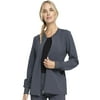 Infinity Cherokee Zip Front Womens Scrub Jacket 4-way Stretch with Lightweight, Superior Performance and Comfort - CK370A