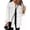 White, variant on Plus Size Denim Jackets for Women Long Sleeve Oversized Loose Jean Coat Sky Blue Female