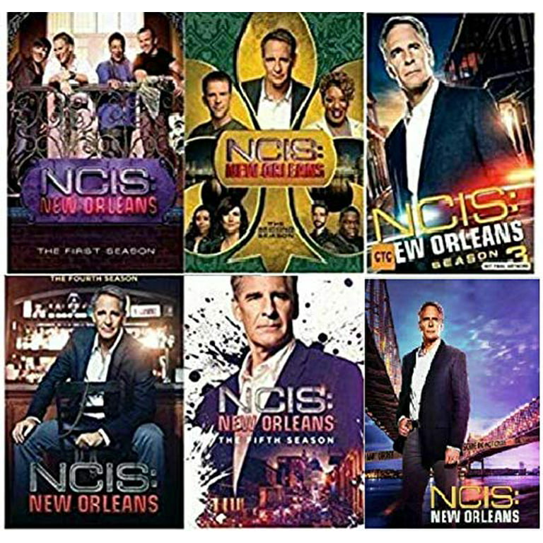 NCIS New Orleans: TV Series Complete Seasons 1-4 DVD Collection