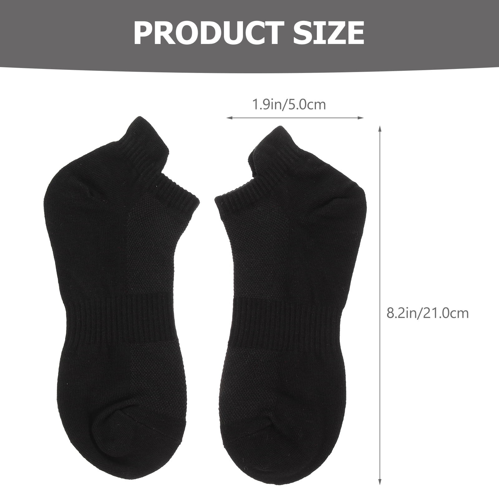 Stocking Stuffers' Socks 4 Pairs Cotton Combed Low Cut Men and Women